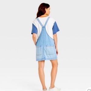 Universal Thread Denim Mini Dress Overall Medium